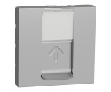 Priza RJ45 CAT6 STP 2M Schneider Noua Unica aluminiu NU341730