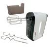 Mixer de mana Zokura Z1247, 400W, 6 viteze + Turbo, accesorii inox, cutie depozitare