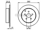 Disc frana TOYOTA AVENSIS Combi (T25) (2003 - 2008) BOSCH 0 986 479 242