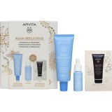 Apivita Aqua Beelicious Hydration &amp; Natural Coverage Set set cadou de Crăciun pentru luminozitate si hidratare