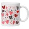 Cana alba personalizata &quot;love model 5&quot;, INOVATIX&reg;. 330ml
