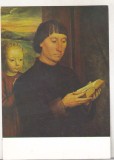 bnk cp Bucuresti - Muzeul de Arta al RSR - Memling - Portret de barbat citind - necirculata