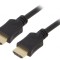Cablu HDMI 2.0 1m Negru
