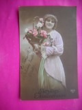 HOPCT 12139 -FELICITARE VECHE -FEMEI FRUMOASE -FRANTA -EUROPA - -ROMANTICA- -CIRCULATA