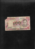 Tanzania 100 shilingi shillings 1978 seria625387 colt lipsa