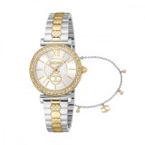 Ceas Dama, Just Cavalli, Glam Chic JC1L273M0085, Set cu Bratara - Marime universala