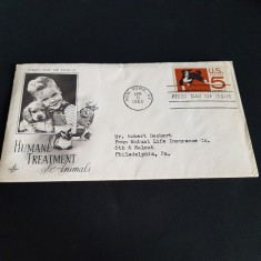 Prima Zi de Emisiune SUA 1966.FDC foto