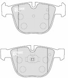 MOTAQUIP LVXL1169 set placute frana,frana disc