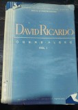 David Ricardo - OPERE ALESE Vol.I