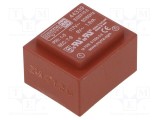 Transformator &icirc;ncapsulat MYRRA 1,5VA 117VAC 9V 167mA PCB