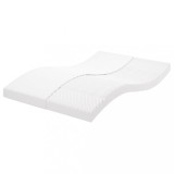Cumpara ieftin Saltea din spumă, alb, 140x190 cm, 7 zone, duritate 20 ILD
