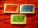 Serie RFG 1980 - Sport , 3 valori, Nestampilat