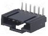 Conector cablu-placa, 6 pini, tata, MOLEX - 70553-0005