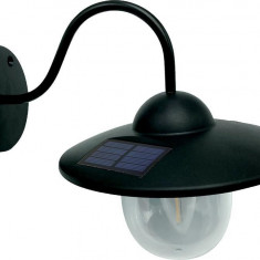 Lampă de grădină Strend Pro, solară, lumină de perete/ gard, 1x LED, 23,5x18x20 cm
