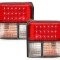 Stopuri LED VW T4 (1990-2003) Cristal Rosu Performance AutoTuning