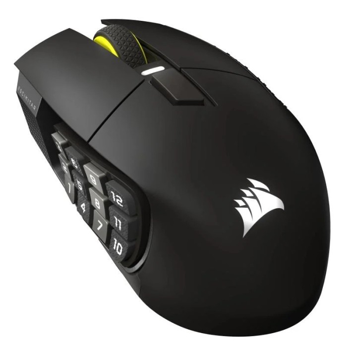 Mouse Gaming CORSAIR SCIMITAR ELITE WIRELESS SE, Gun metal, 33000