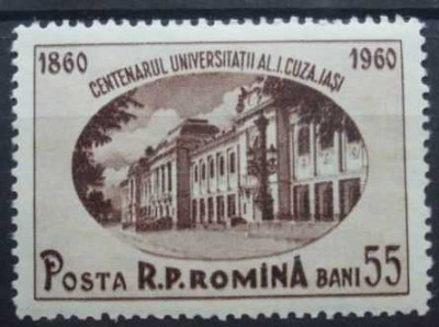 1959 - Centenarul Univ. Iasi, neuzat foto