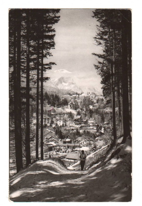 CPIB 19561 CARTE POSTALA - VEDERE DE PE PISCUL CAINELUI, RPR