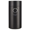 Rasnita de cafea Adler, 75 gr, 150 W, capac transparent, Negru