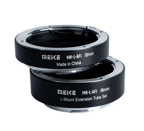 Tuburi de extensie macro Meike MK-L-AF1 cu Auto focus pentru Panasonic Lumix Leica Sigma L-Mount
