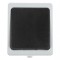 Intrerupator cap scara Hoff Cubik, aparent, 10A, IP54, gri + negru
