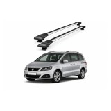 Bare portbagaj transversale auto aluminiu compatibile Seat Alhambra (7N) MPV 2010-> 96-100 cm Cod: KL7