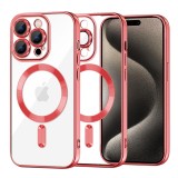 Techsuit - Luxury Crystal MagSafe - iPhone 15 Pro Max - Red