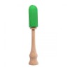 Pendama Flippy din Lemn Fag Verde - Joc Indemanare, Logica si Inteligenta, Pix Functional