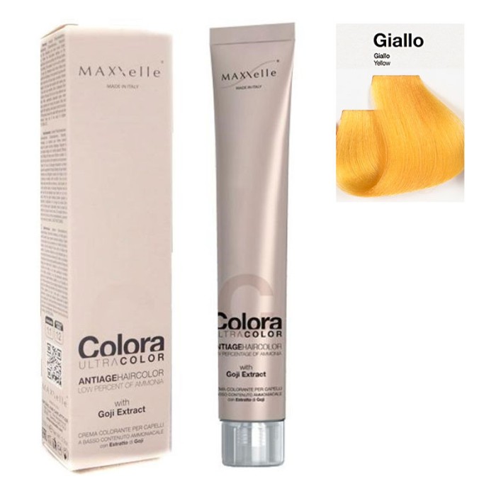 Pigment Corector Galben Vopsea Colora MaXXelle cu extract de Goji 100 ML