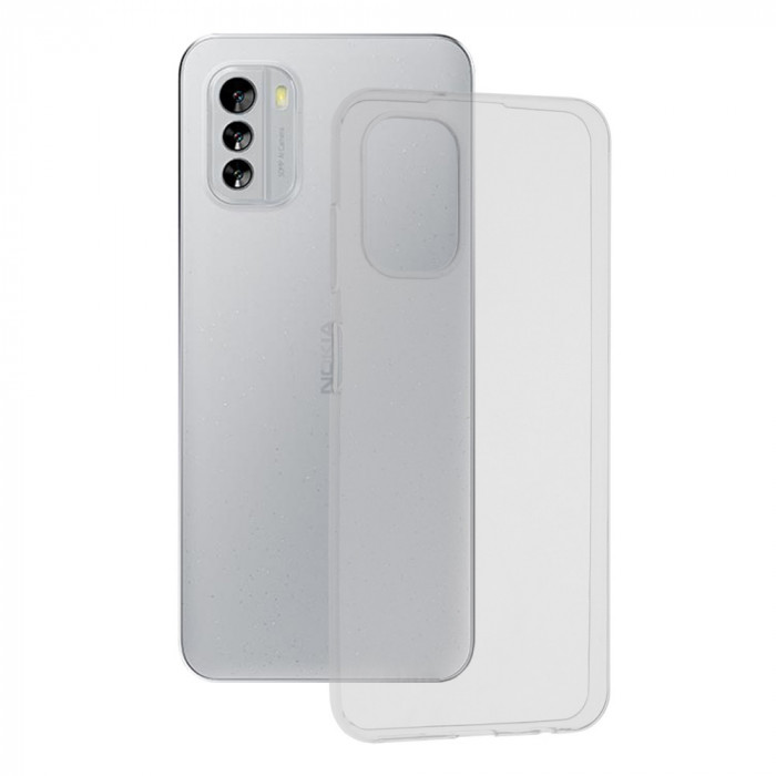 Husa pentru Nokia G60, Techsuit Clear Silicone, Transparenta