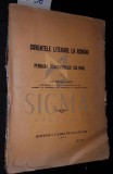 Curentele literare la romani in perioada slavonismului cultural