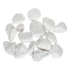 Pietre Decorative, Albe, Dimensiune 3-5cm, Capacitate 1kg