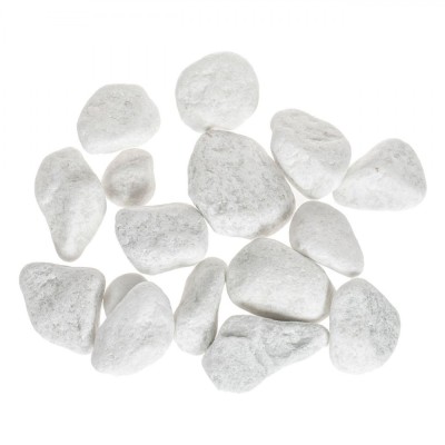 Pietre Decorative, Albe, Dimensiune 3-5cm, Capacitate 1kg foto