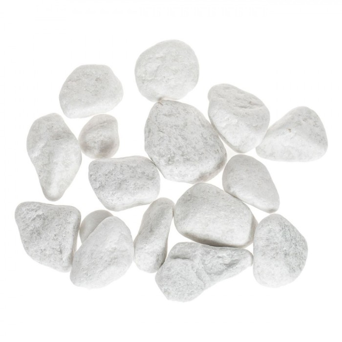 Pietre Decorative, Albe, Dimensiune 3-5cm, Capacitate 1kg