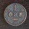 Moneda Suedia - 1 Ore 1883