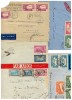 Senegal - Lot 5 plicuri circulate, anii 1930