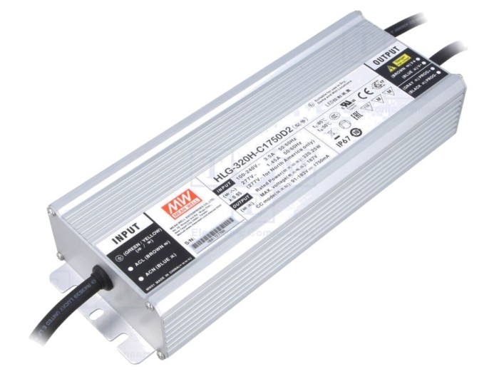 Alimentator LED 320W IP67