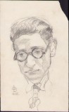 A1691 Schiță de Dimitrie &bdquo;Puiu&rdquo; Eitel, 1938, semnată