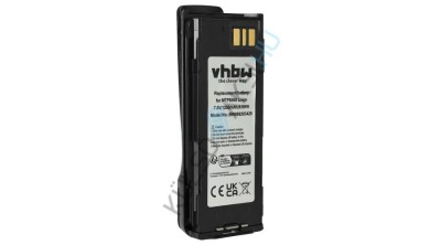 Baterie radio VHBW de &amp;icirc;nlocuire pentru Motorola NNTN8570B, NNTN8570A, NNTN8570 - 1250 mAh 7,6 V Li-Ion + clemă pentru curea foto