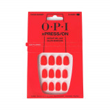 Unghii artificiale, Opi, xPRESS/ON, Cajun Shrimp&trade;, 30 de buc.