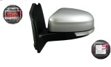 Oglinda exterioara Ford Focus 3, 12.2010-11.2014; Focus 3, 10.2014-, Stanga, reglare electrica; grunduit; incalzita; geam asferic; cromat; pliere ele