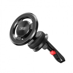 Suport Auto, Magnetic, montaj Ventilatie XO-C130 Pull Hook, Lock Position, Black