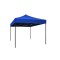 Cort Pavilion 3x3m Albastru Pliabil Cadru Metal pentru Curte, Gradina, Evenimente