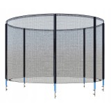 Plasa de siguranta si protectie pentru trambuline cu diametrul de 244cm cu 6 stalpi exteriori, inaltime plasa 155 cm