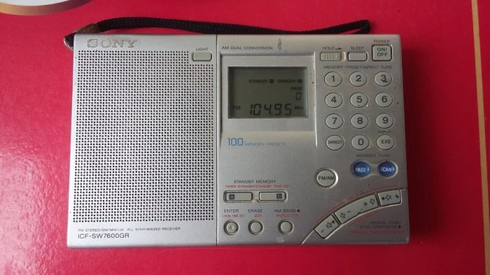 RADIO Sony ICF-SW7600GR , FUNCTIONEAZA !