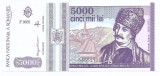 Romania 5000 Lei 1993 - Avram Iancu (585527) P-104 XF+ - aUNC !!!