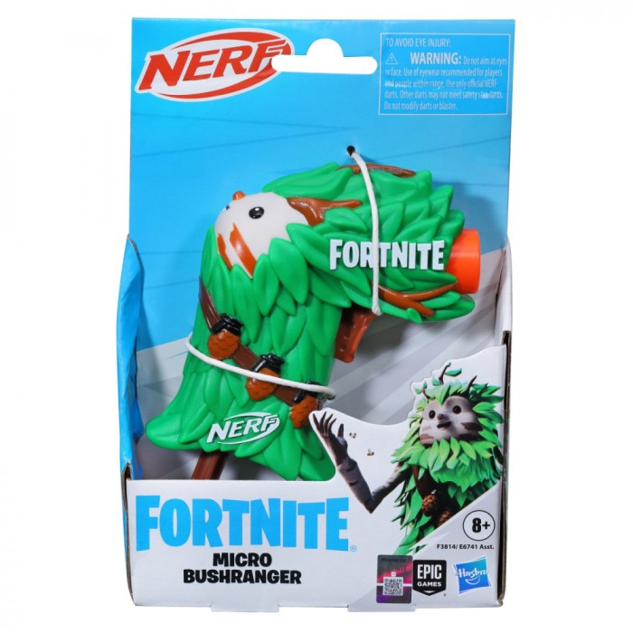 Nerf blaster fortnite microshots micro bushranger