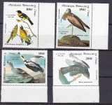 Congo 1985 fauna pasari Audubon MI 994-997 MNH ww81, Nestampilat