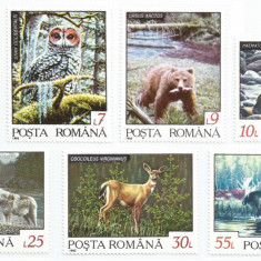 România, LP 1300/1992, Faună din regiunile nordice, MNH