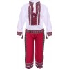 Costum Popular pentru baieti, rosu 2 ani 92 cm, Kidmania